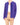 SS18 Ruffle Shirt in Purple Dottet Silk