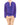 SS18 Ruffle Shirt in Purple Dottet Silk