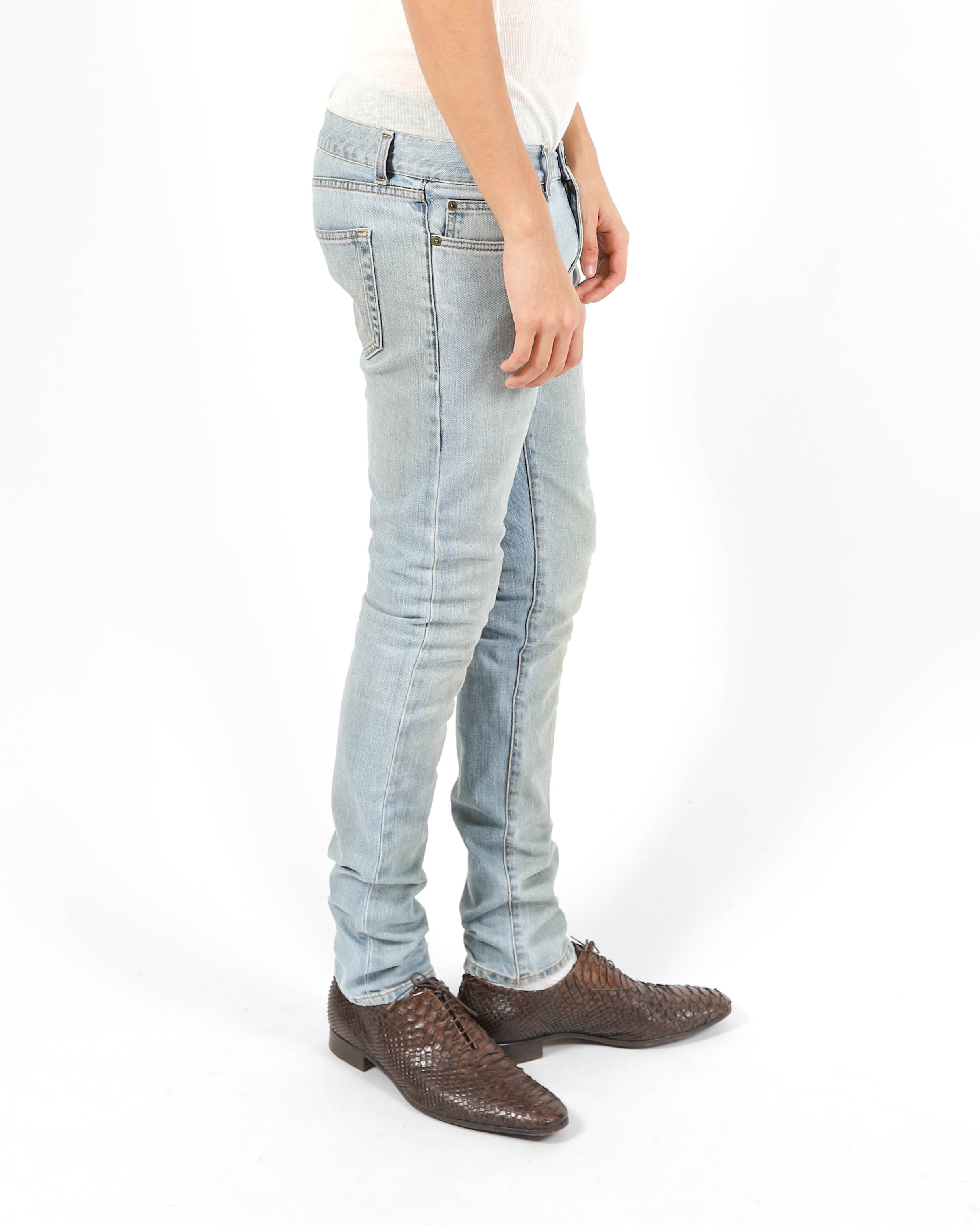 FW14 Skinny Jeans in Light Blue Denim