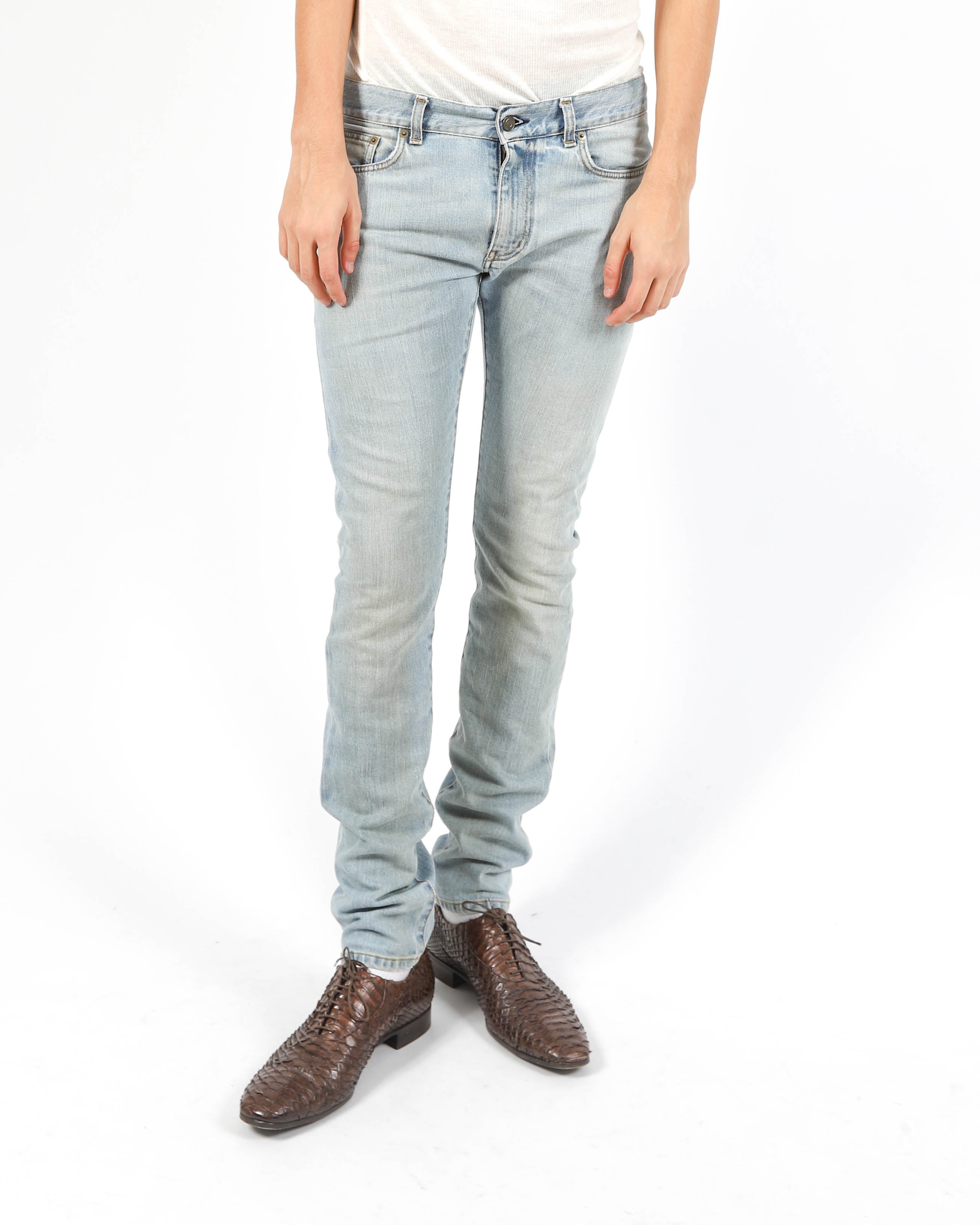 FW14 Skinny Jeans in Light Blue Denim