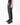 FW15 Jogger with Velvet Stripes in Black Leather