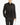 FW16 Laced Leather Collar Blazer in Black Wool