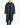 FW17 Oversized Quilted Coat in Teal Wool