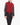 FW18 Teddy Jacket in Red Mohair & Leather