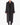 FW19 Velvet Collar Longcoat in Black Wool
