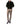 SS21 Contrasting Wasitband Trousers in Green Checked Silk Jacquard