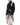FW15 Black & White Teddy Jacket in Wool & Leather