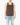 SS21 Embroidered Tank Top in Brown Cotton