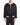 SS21 College Bomber in Black Silk