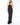 FW16 Maxi Dress with Slit in Black Viscose