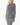 FW20 Pinstripe Hourglass Jacket in Grey and White Wool
