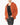 SS18 Oversized Perth Hoodie in Orange Cotton