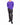 Round Hem Sweater in Purple Wool