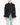 SS14 Tailored Officier Jacket in Black Wool Jacquard