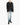 SS14 Tailored Officier Jacket in Black Wool Jacquard