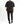 SS18 Oversized Boxy T-Shirt in Black Silk