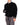 FW16 Oversized Biker Bomber in Deep Black Velvet
