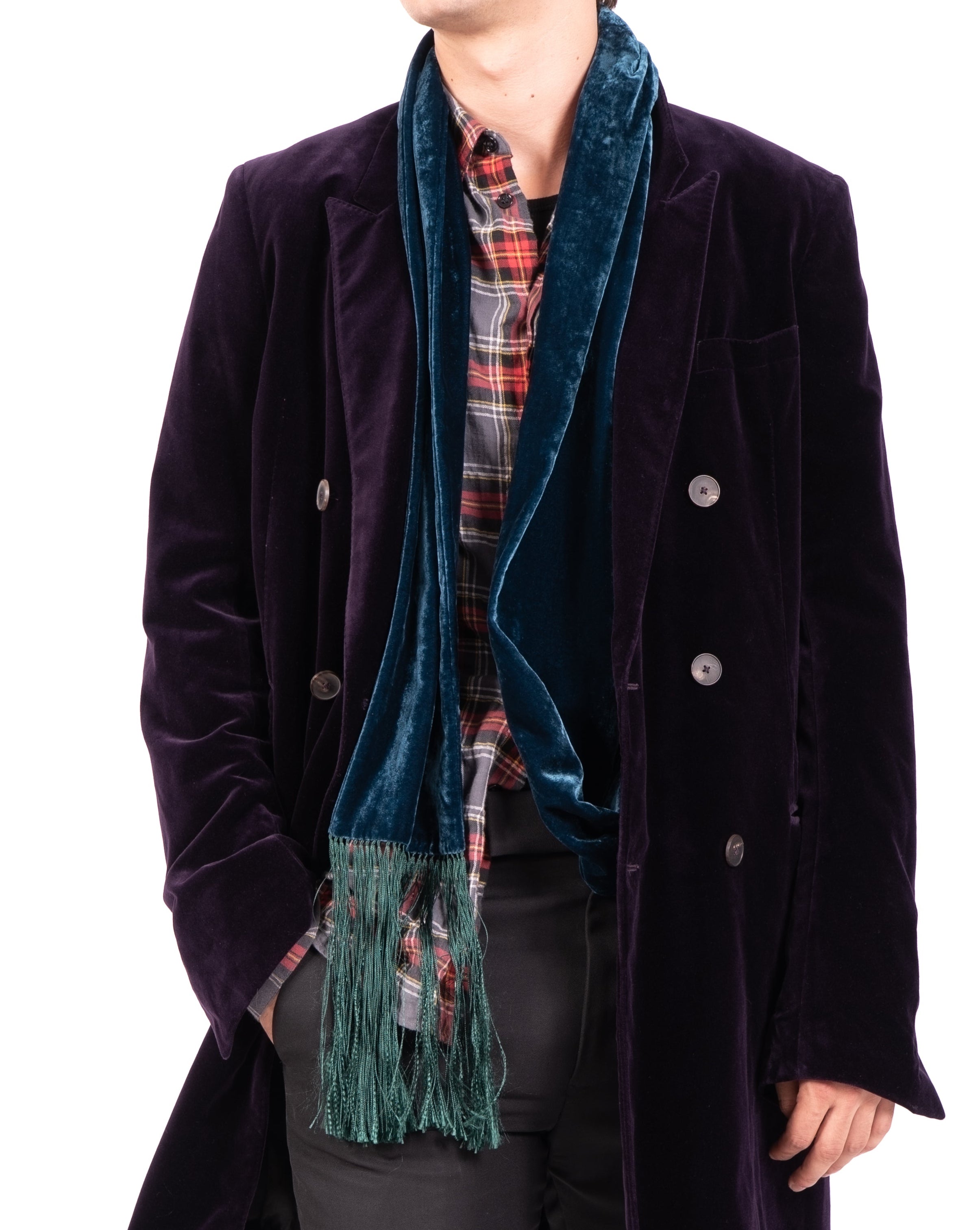 FW15 Long Scarf in Velvet