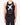 SS20 Printed Tanktop in Black Ribbed Cotton
