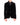 FW14 Contrasting Shawl Collar Blazer in Black Velvet
