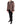SS21 Brown Double Breasted Caraganus Jacquard Blazer