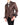 SS21 Brown Double Breasted Caraganus Jacquard Blazer