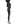 FW16 Leggings with Lacing Detail in Black Leather