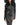 FW13 Tailored Waist Shearling Jacket in Black Leather