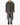 FW07 Grey Velvet Oversized Military Coat
