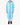 FW20 Draped Back Raincoat in Blue Nylon