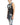 FW16 Splatter Tank Top in Black & White Cotton