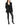 FW20 Silk Insert Sleeve Blazer in Black Wool