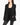 FW20 Silk Insert Sleeve Blazer in Black Wool