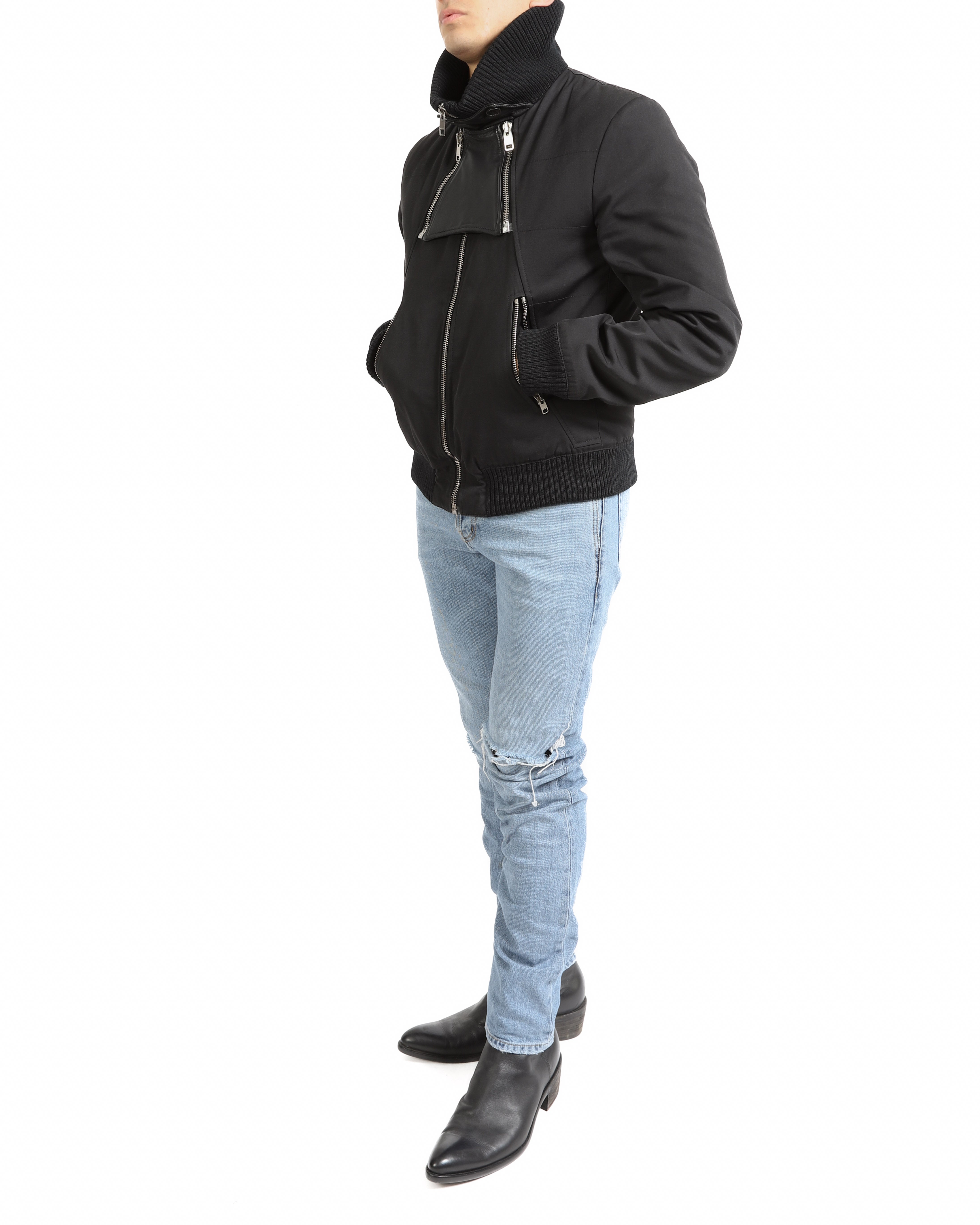 Dior FW07 "Navigate" Zip Puffer Jacket