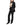 FW20 Silk Insert Blazer in Black Wool