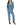 FW17 Oversized  3D Shoulder Blazer in Blue Cotton