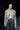 FW06 Scarf Collar Fur Jacket in Grey Mink
