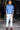 SS17 Blue Inside Out Silk Jacquard Short Sleeve Shirt