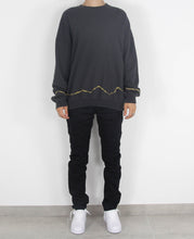 Load image into Gallery viewer, Grey Embroidered Crewneck