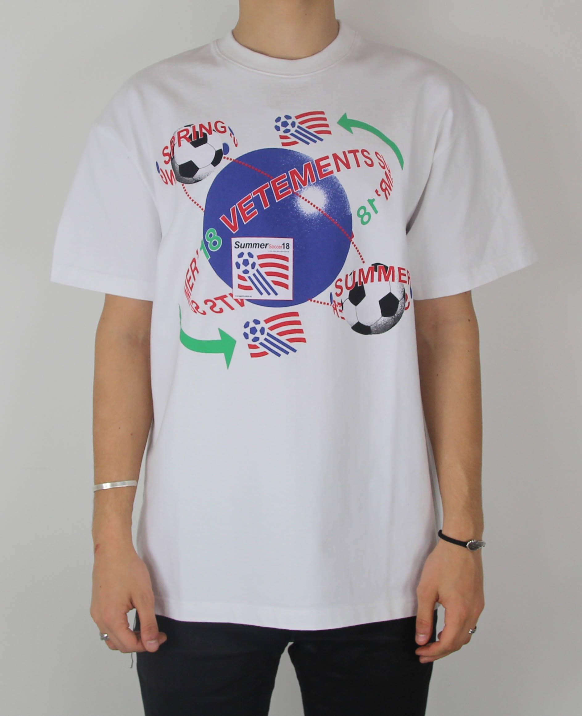 Football Logo Printed T-Shirt