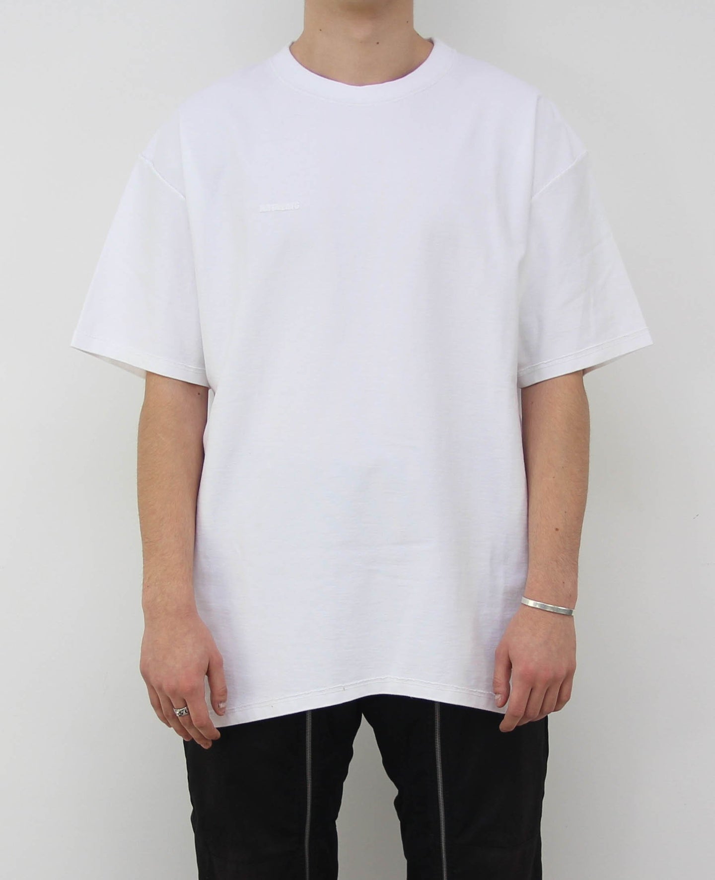 inside-out cotton T-shirt, VETEMENTS