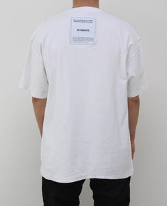 inside-out cotton T-shirt, VETEMENTS