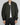 Green Satin Bomber Jacket