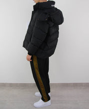 Load image into Gallery viewer, Swing Logo Puffer Black