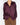 SS12 Oversized Purple Washed Silk Mandarin Shirt