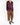 SS12 Oversized Purple Washed Silk Mandarin Shirt