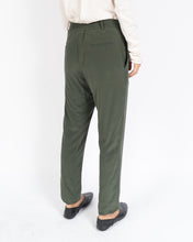 Load image into Gallery viewer, SS18 Khaki Casual Silk Trousers Sample