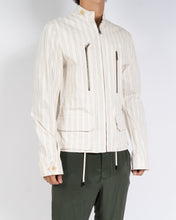 Load image into Gallery viewer, SS16 Beige Striped Cotton Jacket