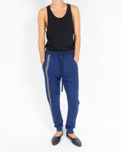 Load image into Gallery viewer, FW19 Embroidered Blue Perth Jogging Trousers