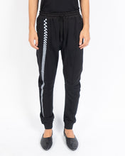 Load image into Gallery viewer, FW19 Embroidered Black Perth Jogging Trousers